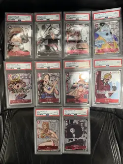 PSA 10s 9sSequential Premium Card Collection 25th Anniversary ONE PIECE Japanese - Image 1