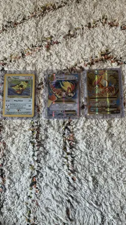 Pokemon Collection Of Three Pidgeot Set Mega And Vintage Card English - Image 1