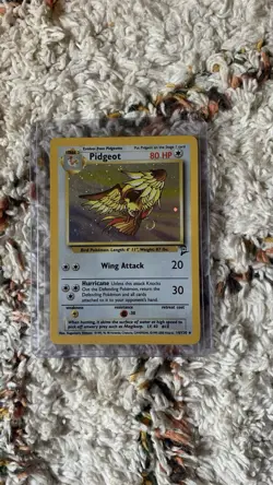Pokemon Collection Of Three Pidgeot Set Mega And Vintage Card English - Image 2
