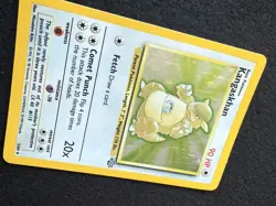 Kangaskhan Jungle Holo Base Set Pokemon Card 5/64 One Owner - Image 3