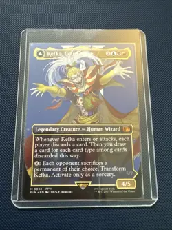 MTG Kefka, Court Mage (Borderless) (0398) - FINAL FANTASY (FIN) NM - Image 3