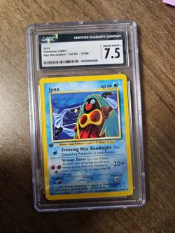 Jynx 31/64 Uncommon Non Holo Neo Revelation Pokemon Card LP - Image 1