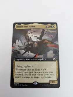 Shalai and Hallar - Commander: March of the Machine 0096 - Extended Art MTG - Image 1
