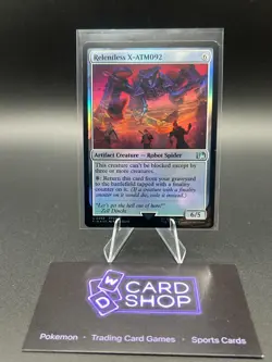 Relentless X-ATM092 #268 (Foil) (NM) Final Fantasy FIN Magic MTG - Image 1