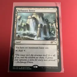 Reliquary Tower Bring a Friend Promo NM FOIL MTG Magic The Gathering 2020 - Image 1