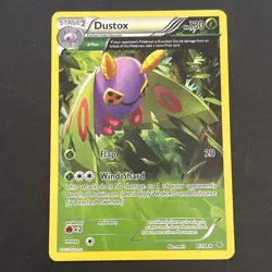 Dustox 8/108 Regular Rare XY: Roaring Skies Pokemon TCG LP 2015 - Image 1