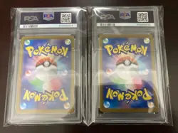 PSA 10 Sequential Set Meowth 192/SV-P Paldean Wooper AR Pokemon Card Japanese - Image 2