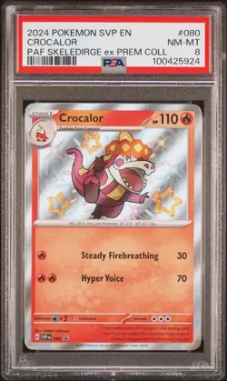 Crocalor 080 Sv: Scarlet & Violet Promo Cards Holo - Image 2