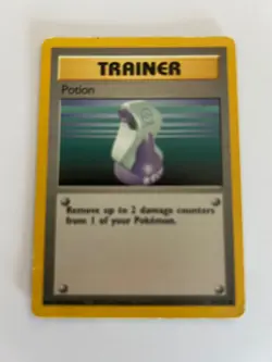 Pokémon Card Potion 94/102 Base Set Trainer SHADOWLESS Non Holo LP - Image 1