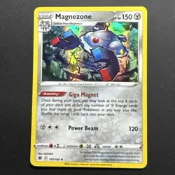 Reverse Holo Magnezone 107/189 Holo Rare Astral Radiance Pokemon Card - Image 1