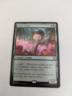 Lotus Cobra - Zendikar Rising 193 - Foil Rare MTG - Image 1