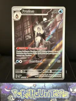 Pokemon Card Froslass 174/167 Illustration Rare Twilight Masquerade NM - Image 1