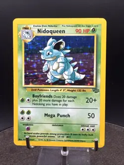 Nidoqueen Jungle 7/64 Holo Rare Pokemon TCG Vintage - Image 1