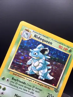 Nidoqueen Jungle 7/64 Holo Rare Pokemon TCG Vintage - Image 12