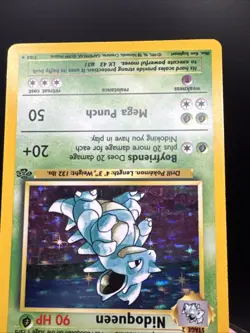 Nidoqueen Jungle 7/64 Holo Rare Pokemon TCG Vintage - Image 15