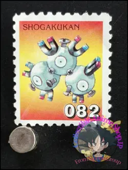 Magneton Pokemon Stamp Card Japanese Shogakukan Nintendo Game Anime TCG E - Image 1