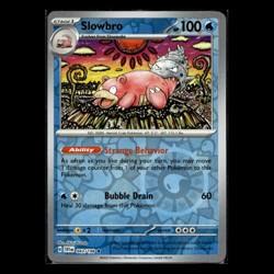 Slowbro - 043/198 - Scarlet Violet - Pokemon Cards - Reverse Holo - Water - TCG - Image 1