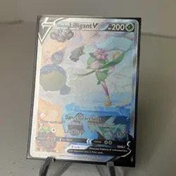 Hisuian Lilligant V 163/189 Alt Art Ultra Rare Card PokÃ©mon Astral Radiance NM - Image 1