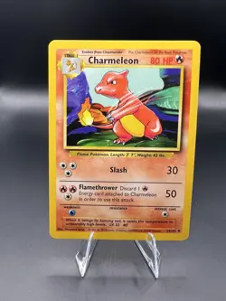 PokÃ©mon TCG Charmeleon Base Set, Card 24/102, Regular 1999-2000 - Image 1