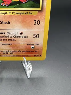 PokÃ©mon TCG Charmeleon Base Set, Card 24/102, Regular 1999-2000 - Image 5