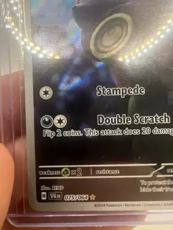 Zorua 075/064 Shrouded Fable Holo Illustration Rare Card Pokémon TCG Near Mint - Image 5