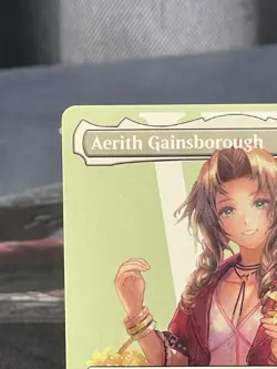 Aerith Gainsborough Borderless Final Fantasy Magic The Gathering 374 MTG FIN - Image 2
