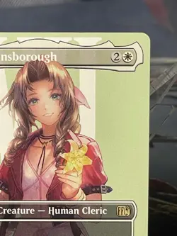 Aerith Gainsborough Borderless Final Fantasy Magic The Gathering 374 MTG FIN - Image 3