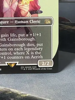 Aerith Gainsborough Borderless Final Fantasy Magic The Gathering 374 MTG FIN - Image 4