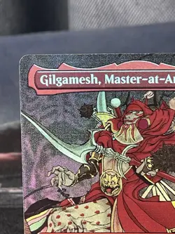 MTG Gilgamesh, Master-at-Arms Final Fantasy Borderless Rare FOIL 338 NM/Mint - Image 2