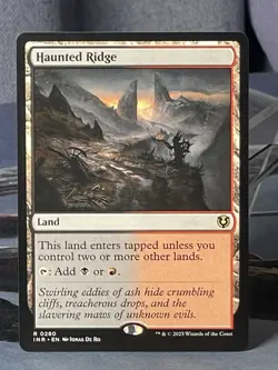 MTG Haunted Ridge RARE Innistrad Remastered 0280 NM/Mint - Image 1