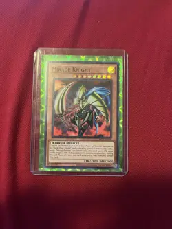 Mirage Knight DCR-EN018 Yu-Gi-Oh Super Rare Card TCG CCG Loc1 - Image 1