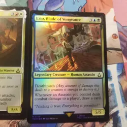 Mtg Eivor, Battle-ready Ezio, Blade Of Vengeance Foil Universes Beyond  - Image 3