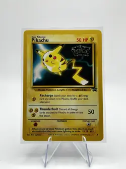 Pokémon TCG Pikachu #4 Stamped 1999 WB Movie Black Star Promo Card HP - Image 7