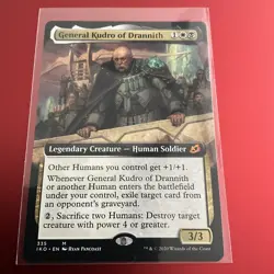 General Kudro of Drannith (Extended Art) #335 (NM) Ikoria IKO Magic MTG  - Image 3