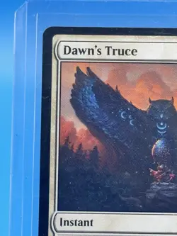 MTG Dawn's Truce Bloomburrow Set Regular Rare #0009 NM Fresh Pull No Play  - Image 3