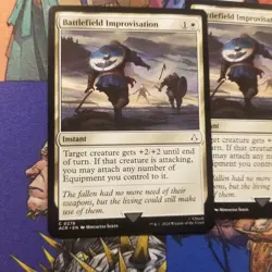 Battlefield Improvisation Universes Beyond: Assassin's Creed Regular X2 Mtg Tcg - Image 2