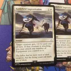 Battlefield Improvisation Universes Beyond: Assassin's Creed Regular X2 Mtg Tcg - Image 3