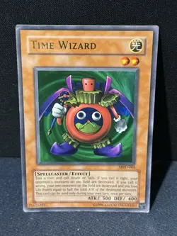Yugioh Time Wizard Metal Raiders MRD-065 Original Vintage - Image 1