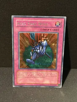 Yugioh Acid Trap Hole DDS-005 Secret Rare Unlimited Edition Original Vintage - Image 1