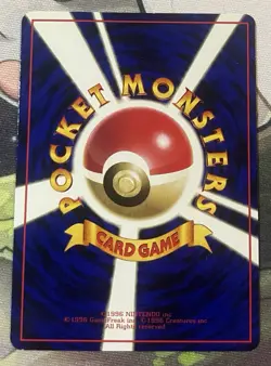 Kadabra No.064 Vending Series 3 Old back Vintage Glossy Pokemon Card Japanese - Image 6