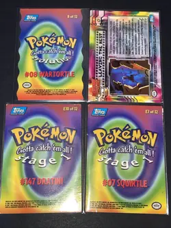 Vintage Pokémon Topps Trading Card 18 Card Lot No Reserve! In Great Shape! - Image 14