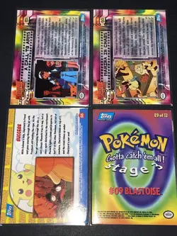 Vintage Pokémon Topps Trading Card 18 Card Lot No Reserve! In Great Shape! - Image 5