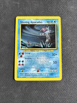 Shining Gyarados 65/64 Neo Revelation Unlimited Ed Secret Holo Rare Pokémon Card - Image 1