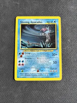 Shining Gyarados 65/64 Neo Revelation Unlimited Ed Secret Holo Rare Pokémon Card - Image 11