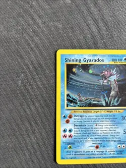Shining Gyarados 65/64 Neo Revelation Unlimited Ed Secret Holo Rare Pokémon Card - Image 2