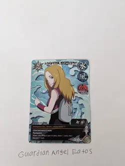 Naruto TCG CCG Hotaru Katsuragi Foil Promo Card English Near Mint Set 21 - Image 1