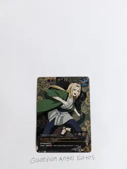 Naruto TCG CCG The 5th Hokage Card Lightly Played English Super Rare Foil Set 22 - Image 3