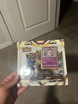 Factory Sealed Pokemon Astral Radiance Booster Pack Set with Promo Card & Coin - Image 1