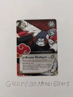 Naruto TCG CCG Kisame Hoshigaki [Left Ring of Nan] Promo Card English Near Mint - Image 1