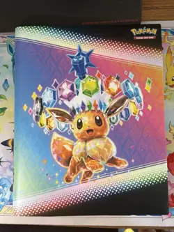 Prismatic Evolutions Binder with Eeveelution Cards (ex, RH, Promo, & Pokeballs) - Image 1
